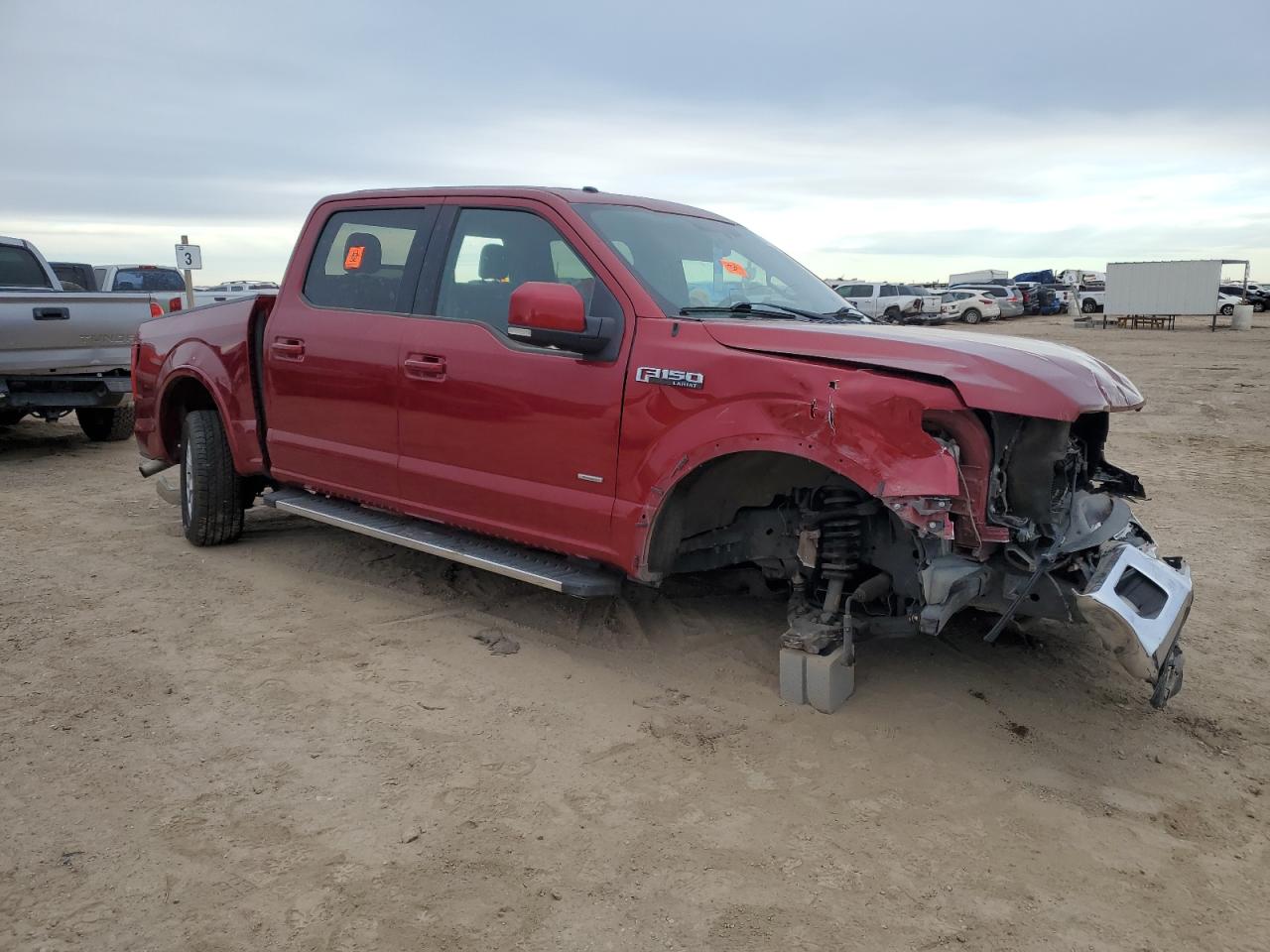 2015 Ford F-150 VIN 1FTEW1CG4FKD09129 Copart auction photo, all over damage thumbnail 4