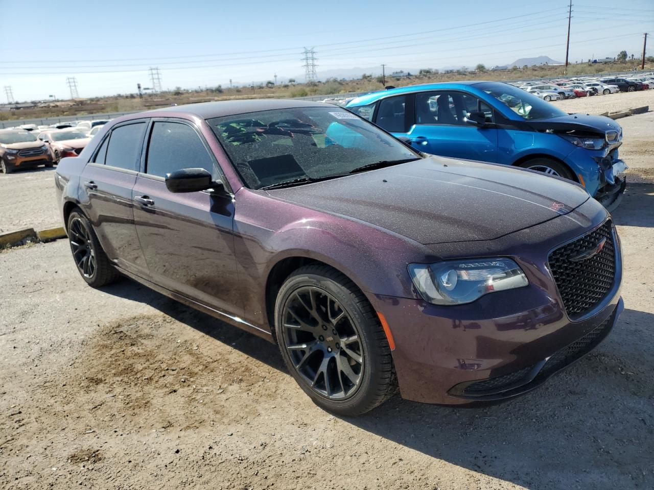 2020 Chrysler 300 VIN 2C3CCAAG7LH175582 Copart auction photo, side / undercarriage damage thumbnail 4