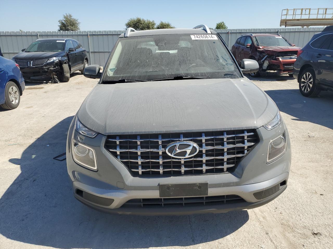 2021 Hyundai Venue VIN KMHRC8A3XMU081329 Copart auction photo, side damage thumbnail 5