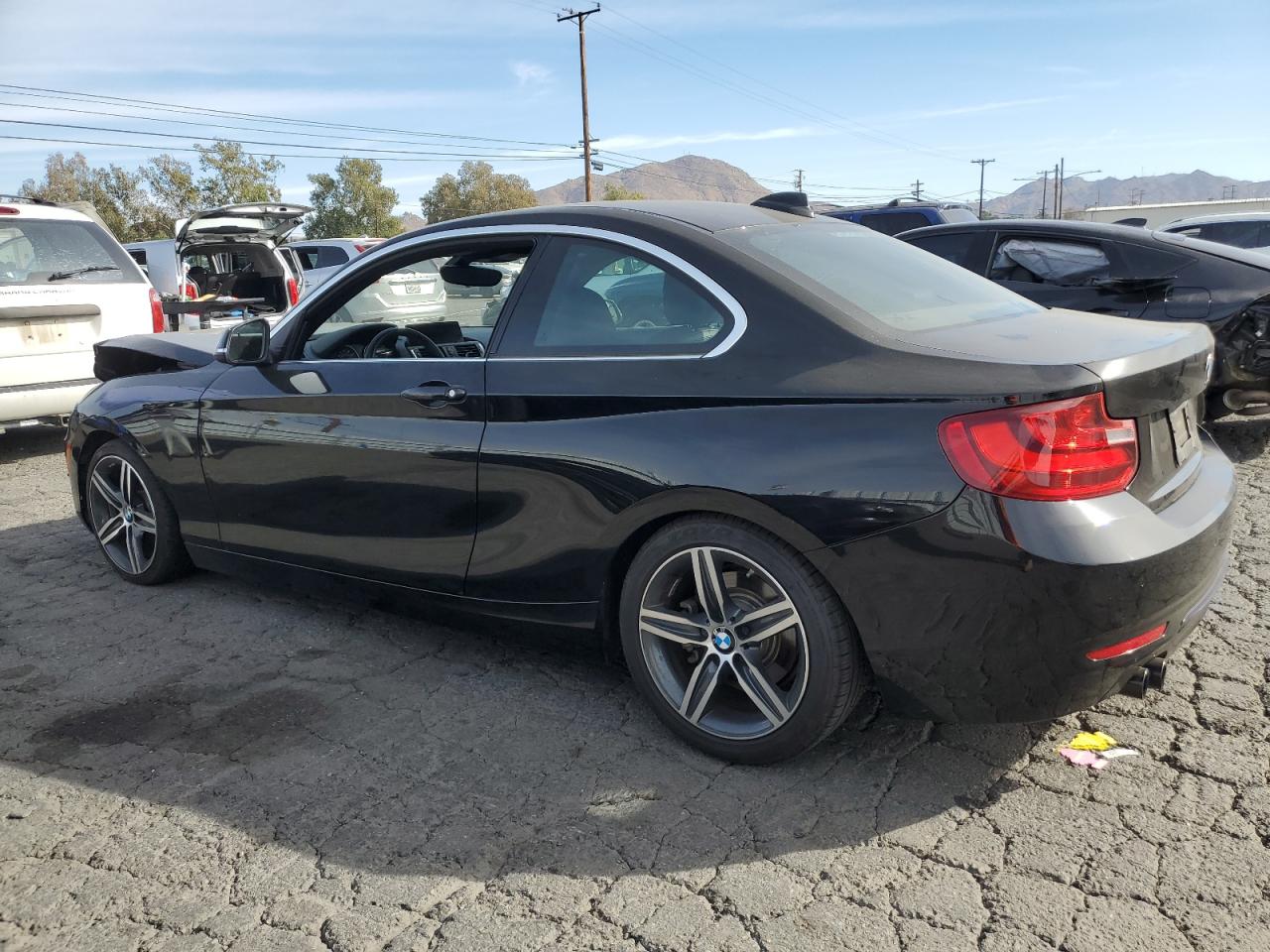 2017 BMW 2er VIN WBA2F9C56HV664284 Copart auction photo, front end damage thumbnail 2