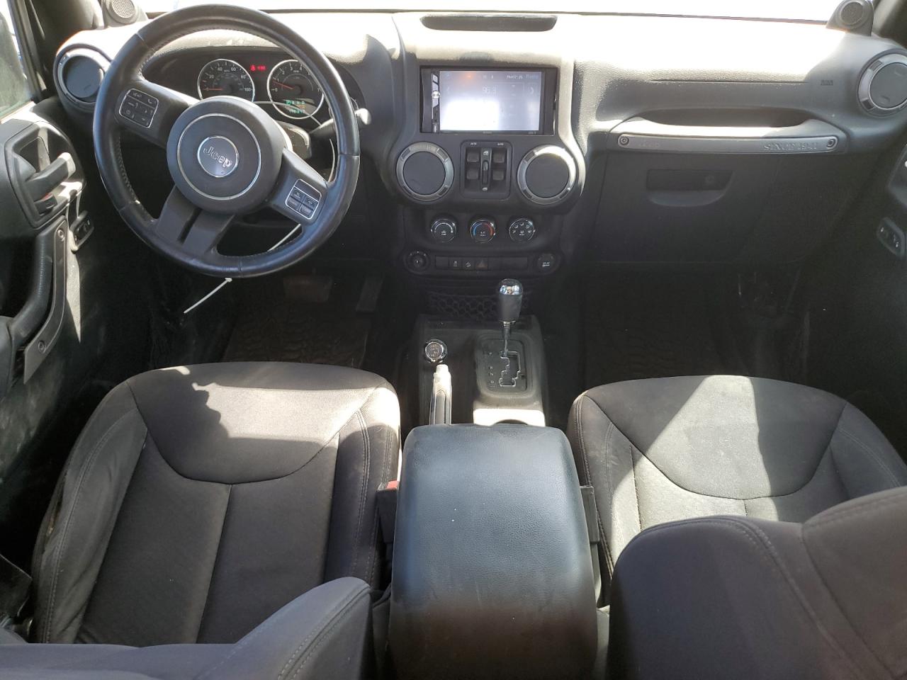 2013 Jeep Wrangler VIN 1C4HJWDG2DL642721 Copart auction photo, front end / rear end damage thumbnail 8