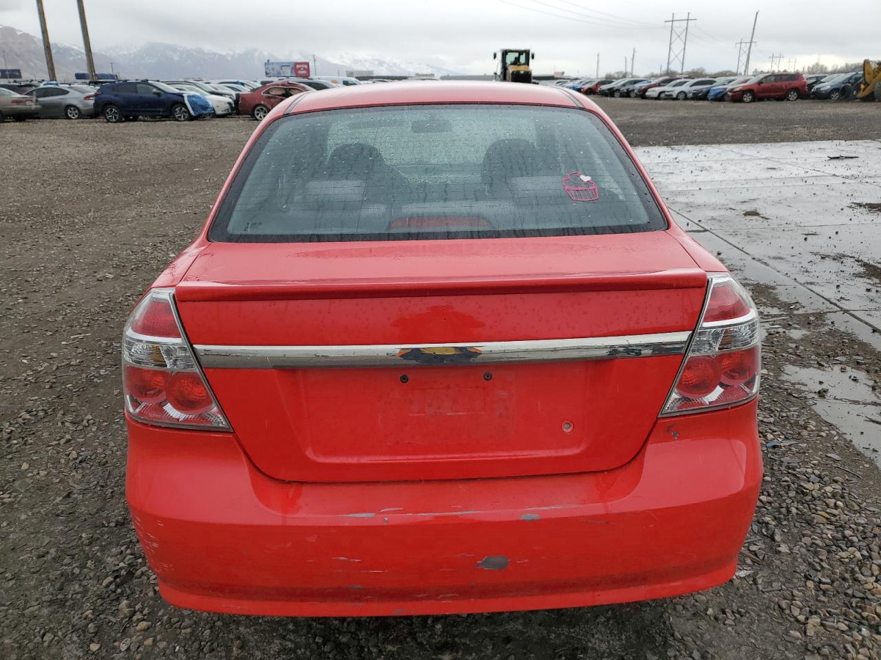 2011 Chevrolet Aveo VIN KL1TD5DE0BB113093 Copart auction photo, front end / rear end damage thumbnail 6