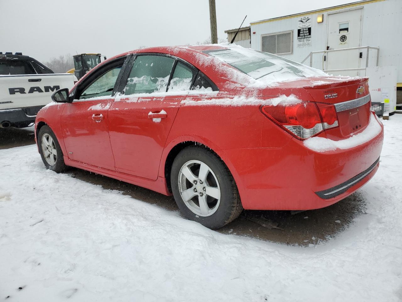 2012 Chevrolet Cruze VIN 1G1PF5SC0C7185799 Copart auction photo, front end / rear end damage thumbnail 2