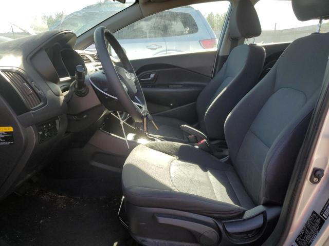 2013 KIA Rio VIN KNADM4A30D6124467 Copart auction photo, front end damage thumbnail 7