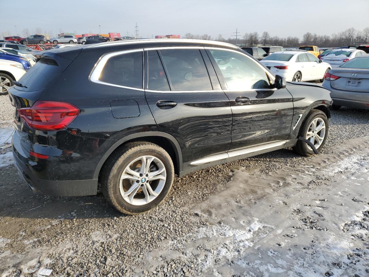 2020 BMW X3 VIN 5UXTY5C01L9B33866 Copart auction photo, front end damage thumbnail 3
