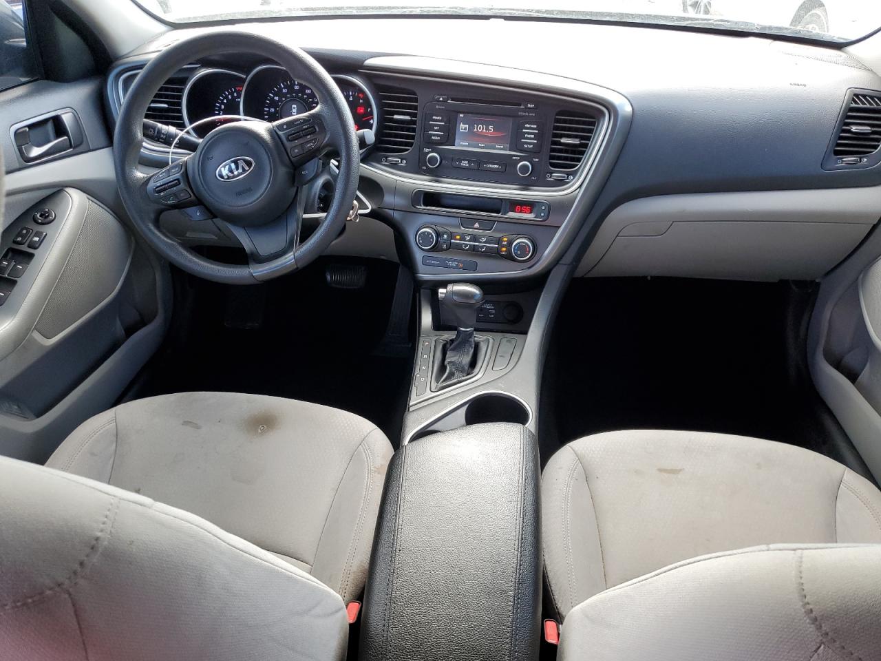 2015 KIA Optima VIN KNAGM4A7XF5619185 Copart auction photo, rear end damage thumbnail 8