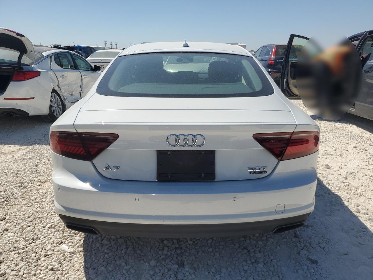 2016 Audi A7 VIN WAU2GAFC5GN090283 Copart auction photo, side damage thumbnail 6