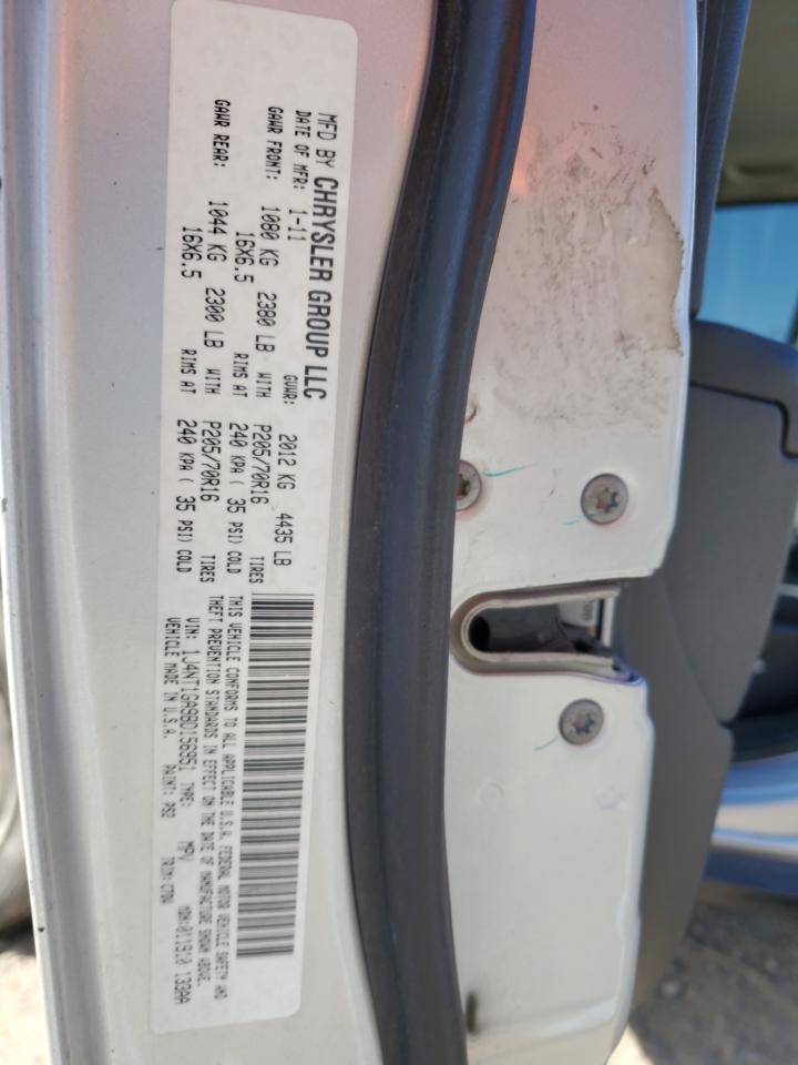 2011 Jeep Liberty (Patriot) VIN 1J4NT1GA9BD156951 Copart auction photo, all over damage thumbnail 13