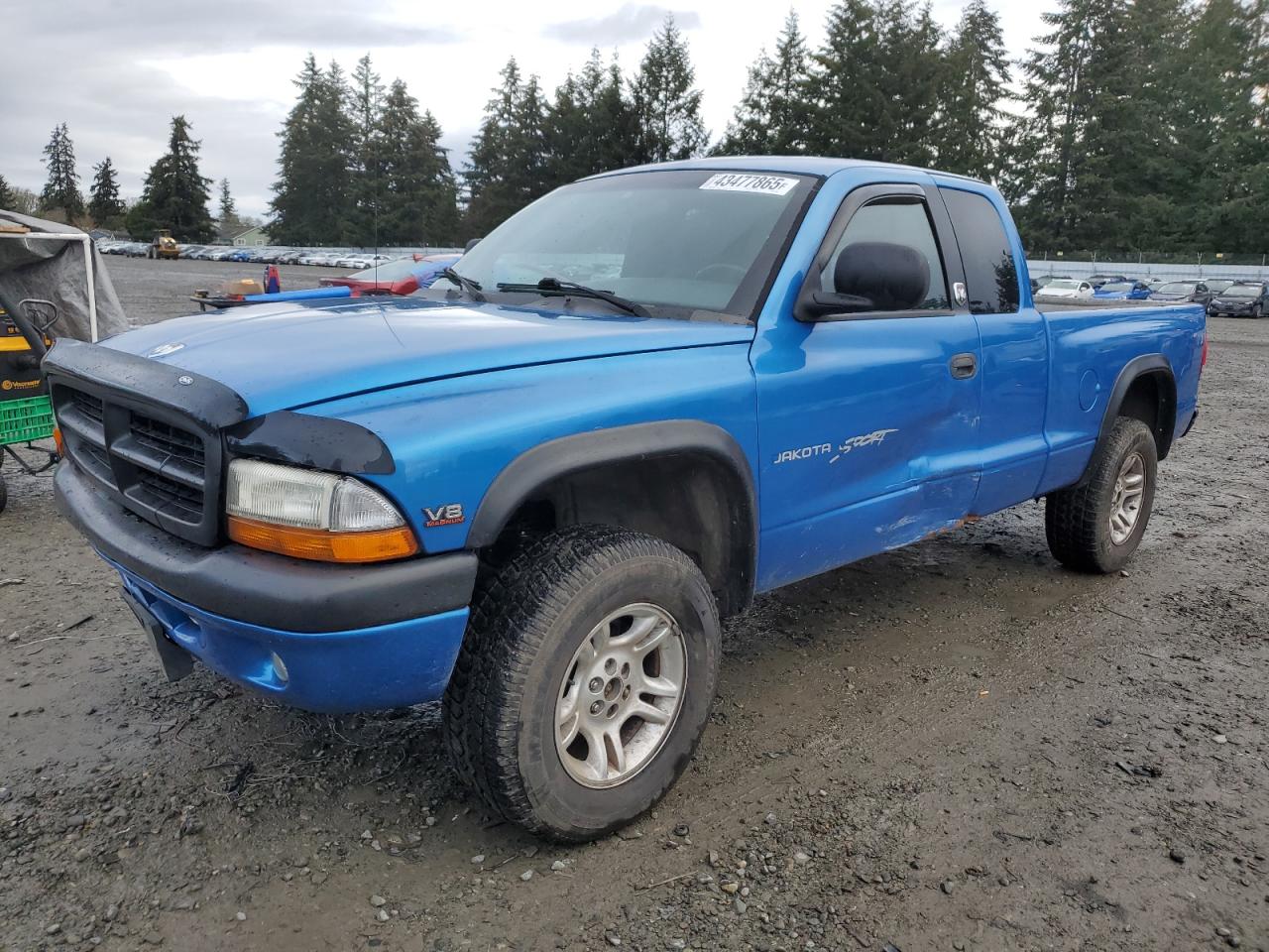 2000 Dodge Dakota VIN 1B7GG22N4YS715071