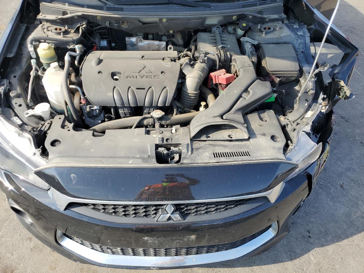2016 Mitsubishi Lancer VIN JA32V2FW5GU003379 Copart auction photo, front end damage thumbnail 11