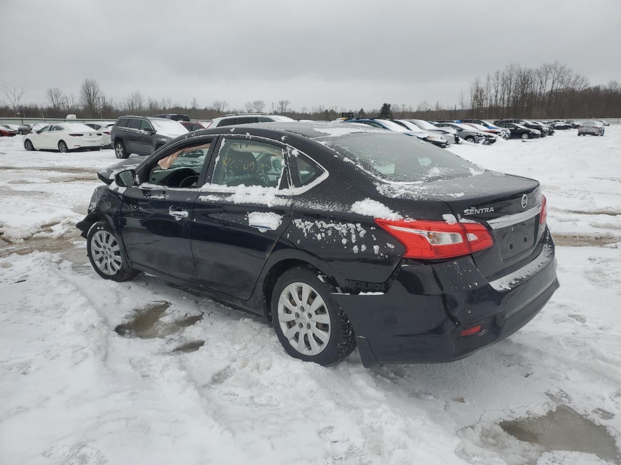 2016 Nissan Sentra VIN 3N1AB7AP3GY271933 Copart auction photo, front end / rear end damage thumbnail 2