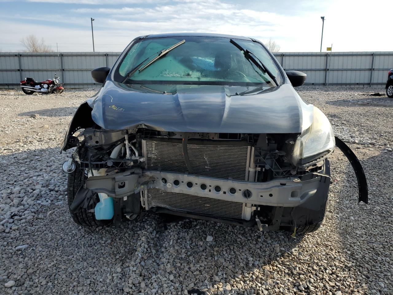 2015 Ford Escape VIN 1FMCU0F78FUB47976 Copart auction photo, front end damage thumbnail 5