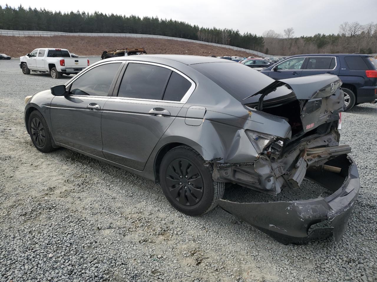 2010 Honda Accord VIN 1HGCP2F32AA083126 Copart auction photo, rear end damage thumbnail 2