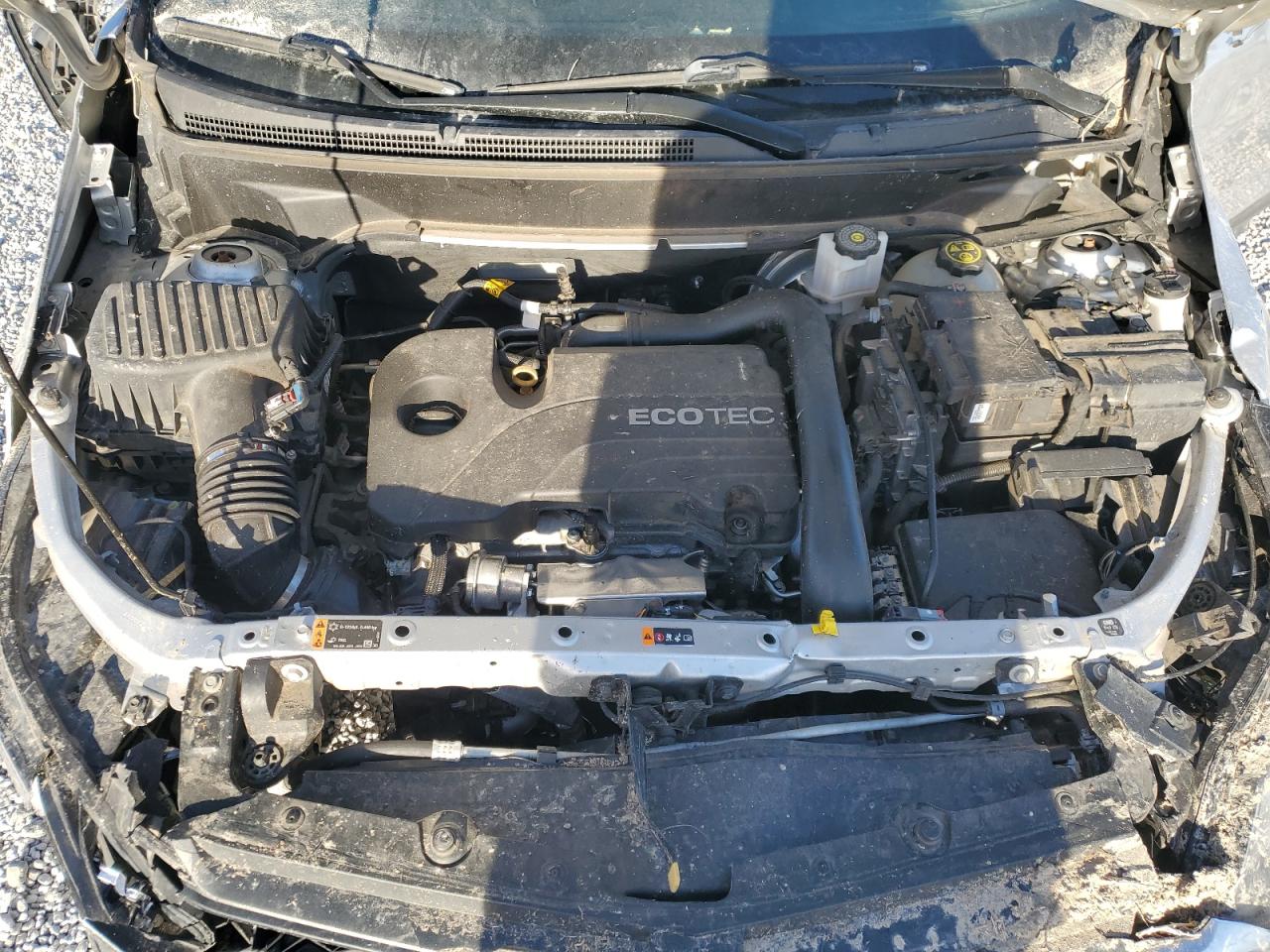 2021 Chevrolet Equinox VIN 3GNAXUEV1MS141323 Copart auction photo, all over damage thumbnail 14