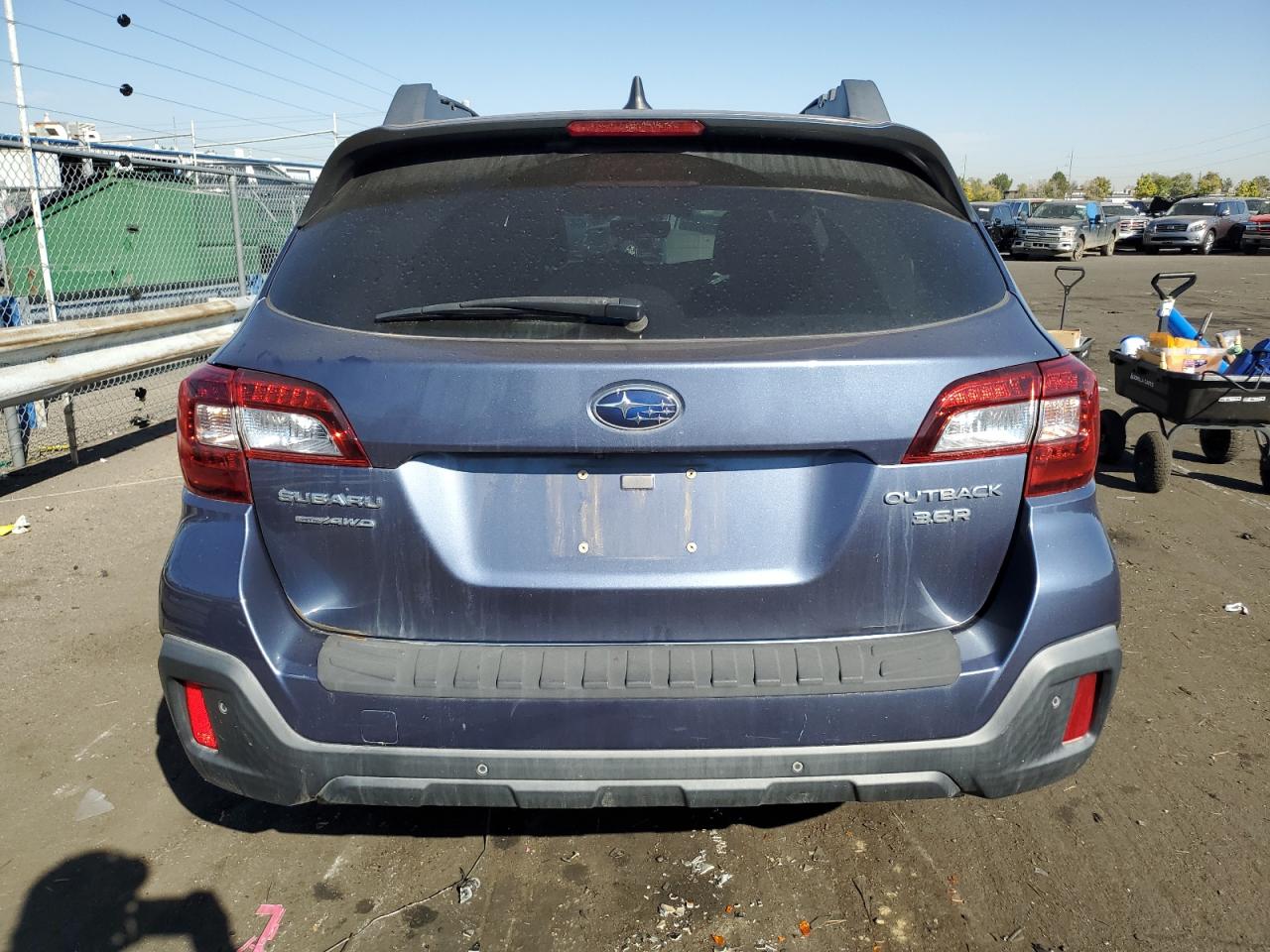 2018 Subaru Outback VIN 4S4BSENC2J3241654 Copart auction photo, front end damage thumbnail 6