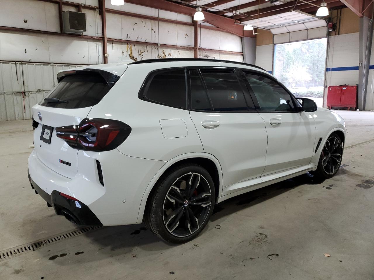2023 BMW X3 M VIN 5UX83DP00P9S39432 Copart auction photo, front end damage thumbnail 3