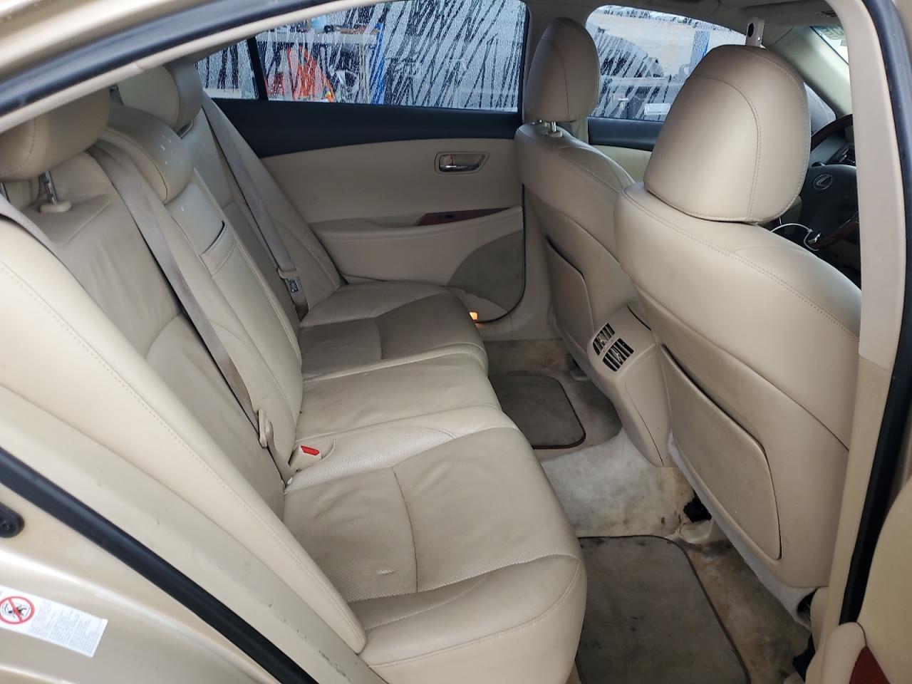 2007 Lexus ES VIN JTHBJ46G872098256 Copart auction photo, rear end damage thumbnail 11