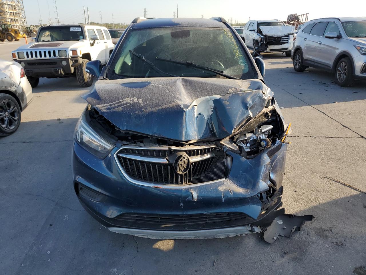 2019 Buick Encore VIN KL4CJASB5KB808764 Copart auction photo, front end damage thumbnail 5
