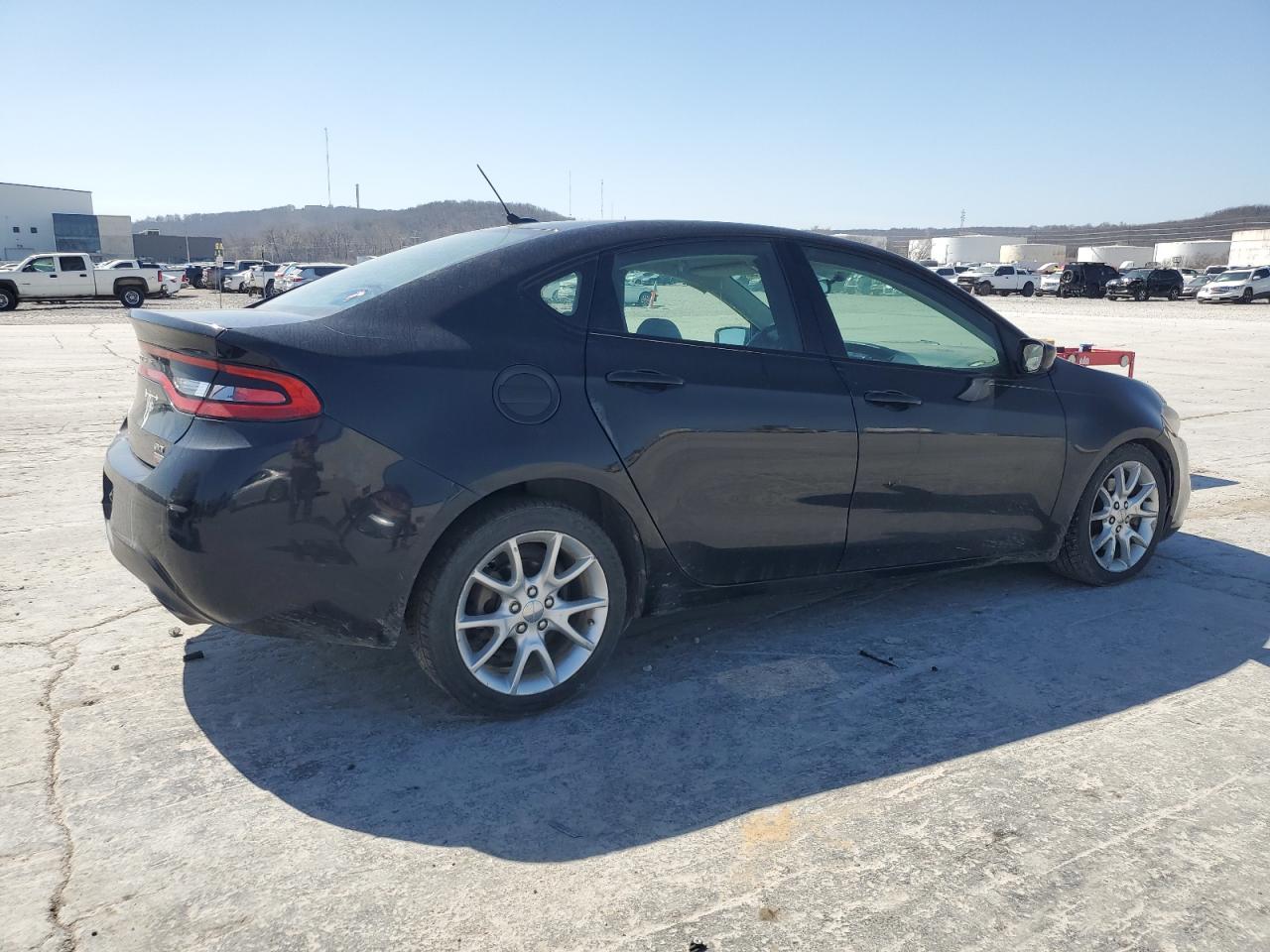 2013 Dodge Dart VIN 1C3CDFBH4DD142443 Copart auction photo, front end / undercarriage damage thumbnail 3