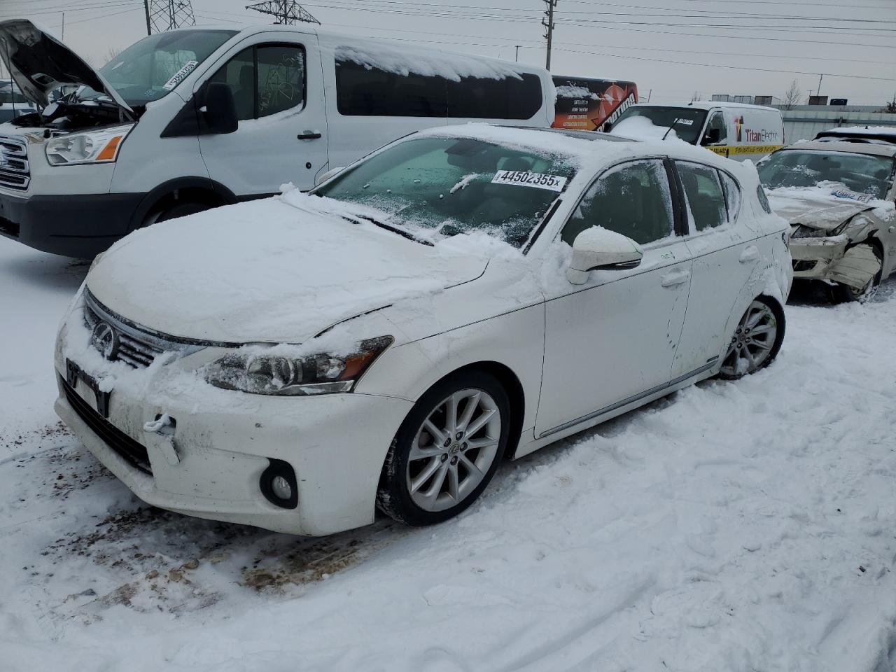 2012 Lexus CT VIN JTHKD5BH7C2057123