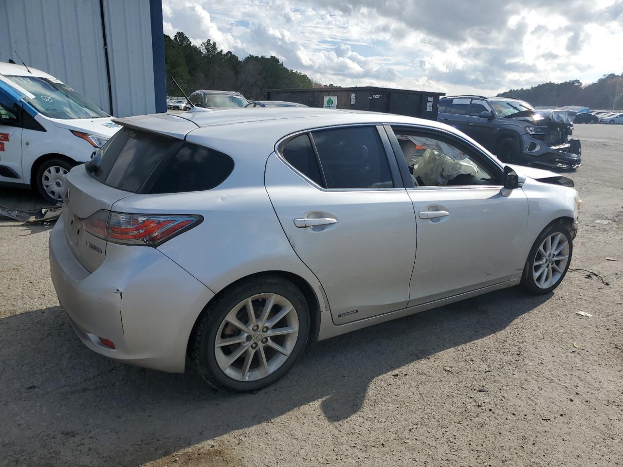 2012 Lexus CT VIN JTHKD5BH3C2109069 Copart auction photo, front end / minor dent/scratches damage thumbnail 3