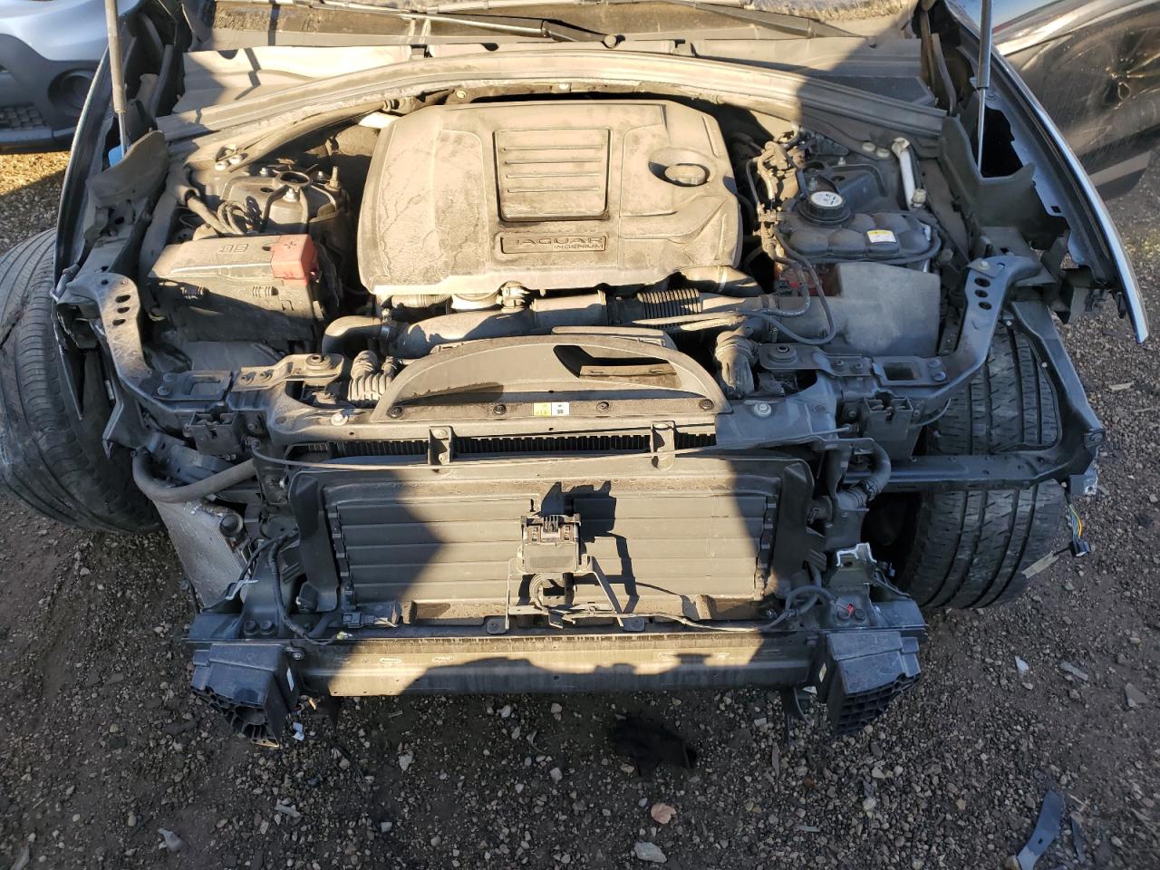 2019 Jaguar F-Pace VIN SADCK2GX4KA363876 Copart auction photo, front end / side damage thumbnail 11