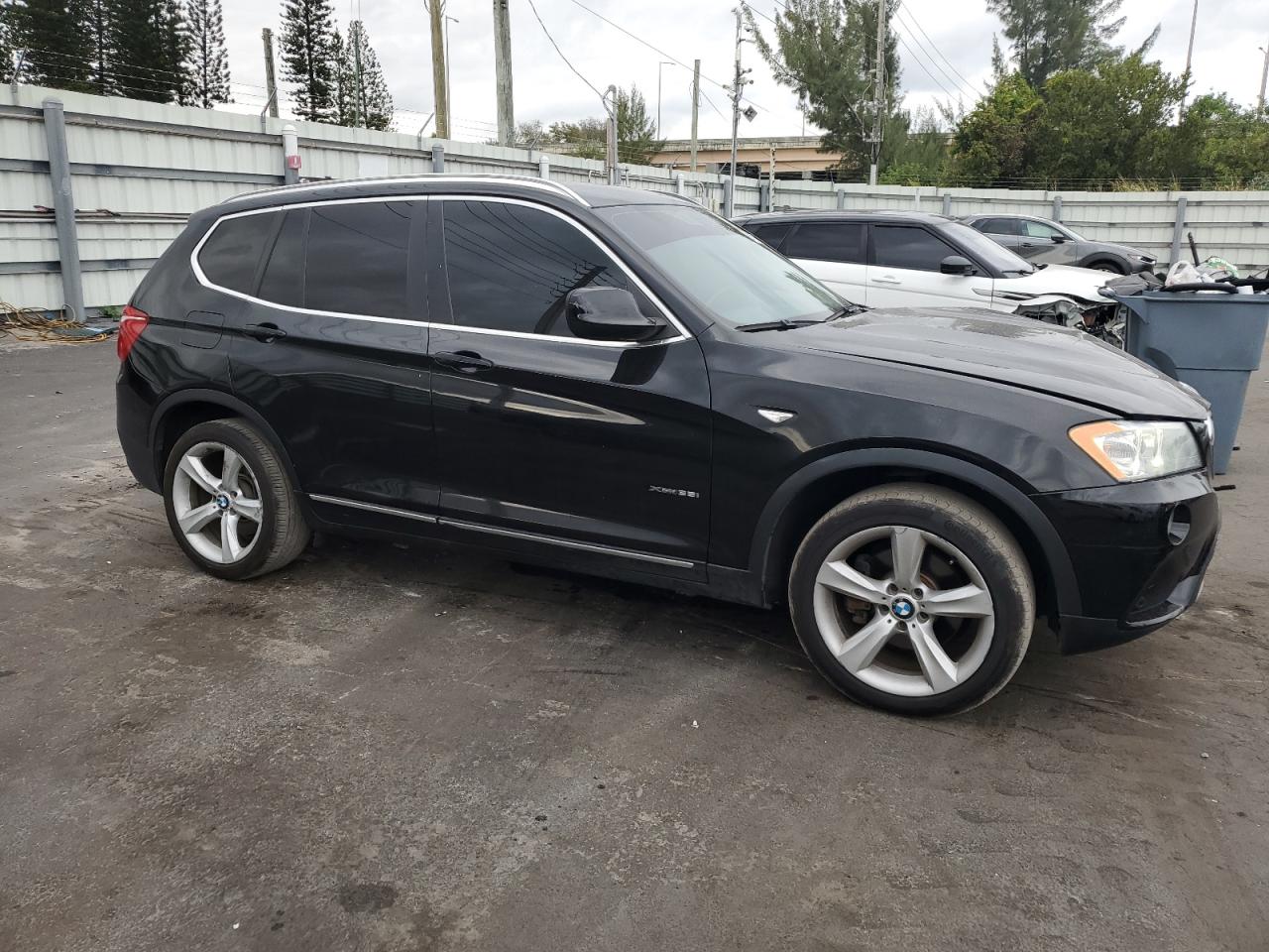 2014 BMW X3 VIN 5UXWX7C59E0E75502 Copart auction photo, front end damage thumbnail 4