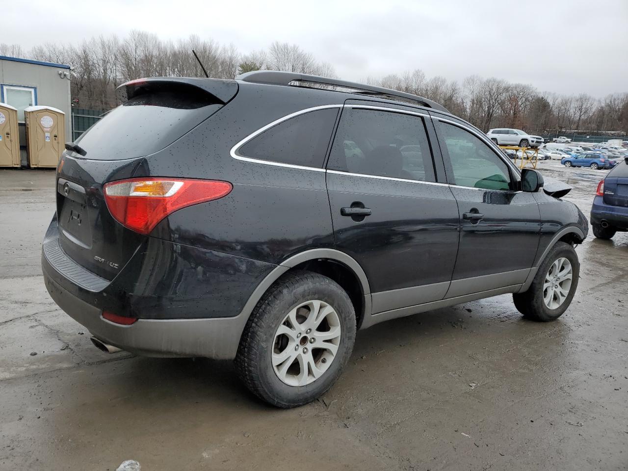 2011 Hyundai Veracruz VIN KM8NU4CCXBU163852 Copart auction photo, front end damage thumbnail 3