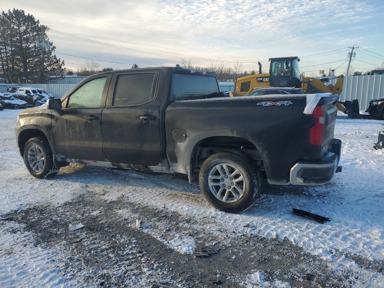 2023 Chevrolet Silverado VIN 3GCPDKEK7PG230326 Copart auction photo, side damage thumbnail 2