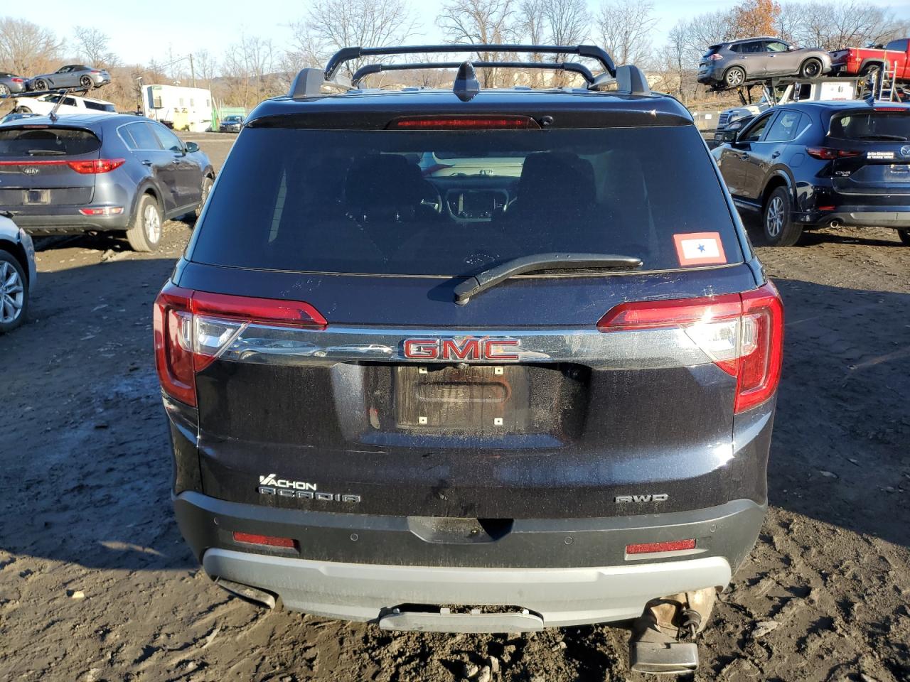 2022 GMC Acadia VIN 1GKKNRL4XNZ160908 Copart auction photo, front end / minor dent/scratches damage thumbnail 6
