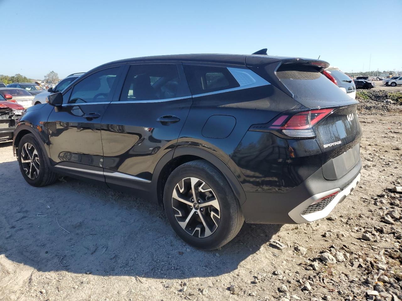 2023 KIA Sportage VIN 5XYK33AF0PG004512 Copart auction photo, front end / undercarriage damage thumbnail 2