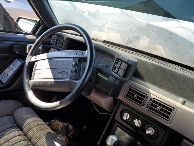 1991 Ford Mustang VIN 1FACP42E1MF195849 Copart auction photo, burn - engine / front end damage thumbnail 9
