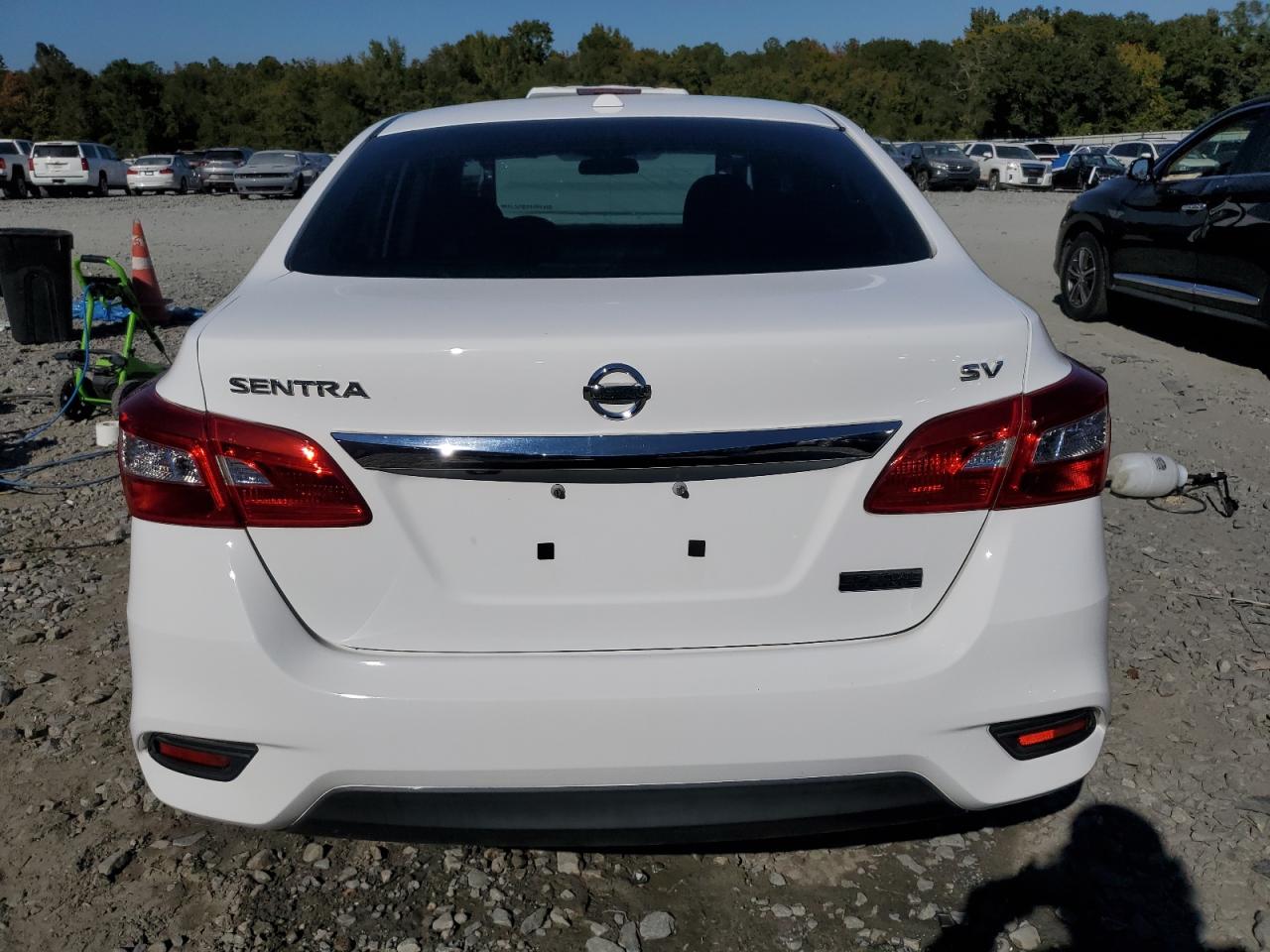 2019 Nissan Sentra VIN 3N1AB7AP4KY252784 Copart auction photo, front end / side damage thumbnail 6