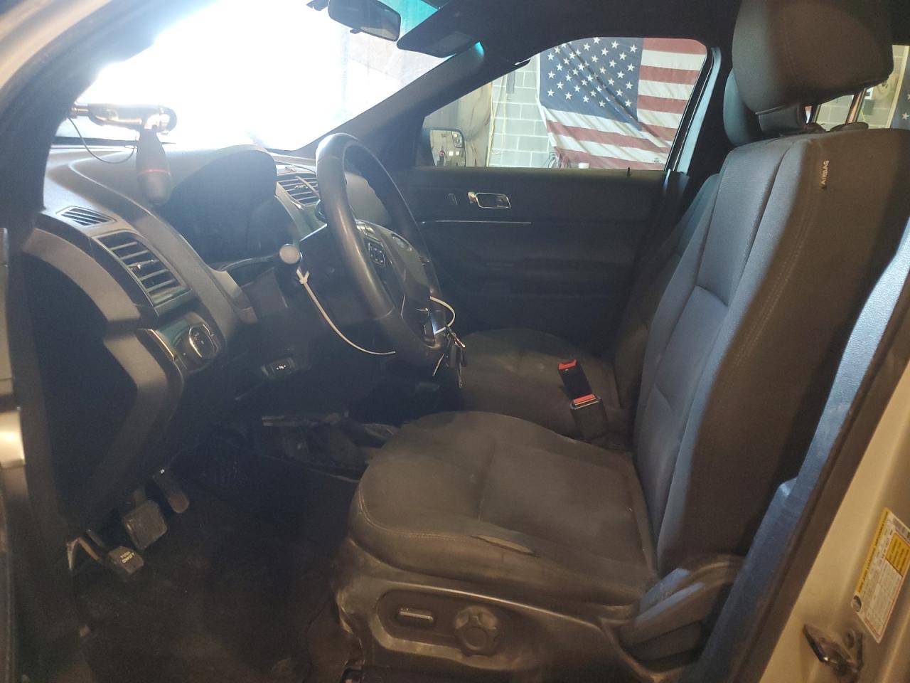 2017 Ford Explorer VIN 1FM5K8AR9HGC56793 Copart auction photo, front end / rear end damage thumbnail 7