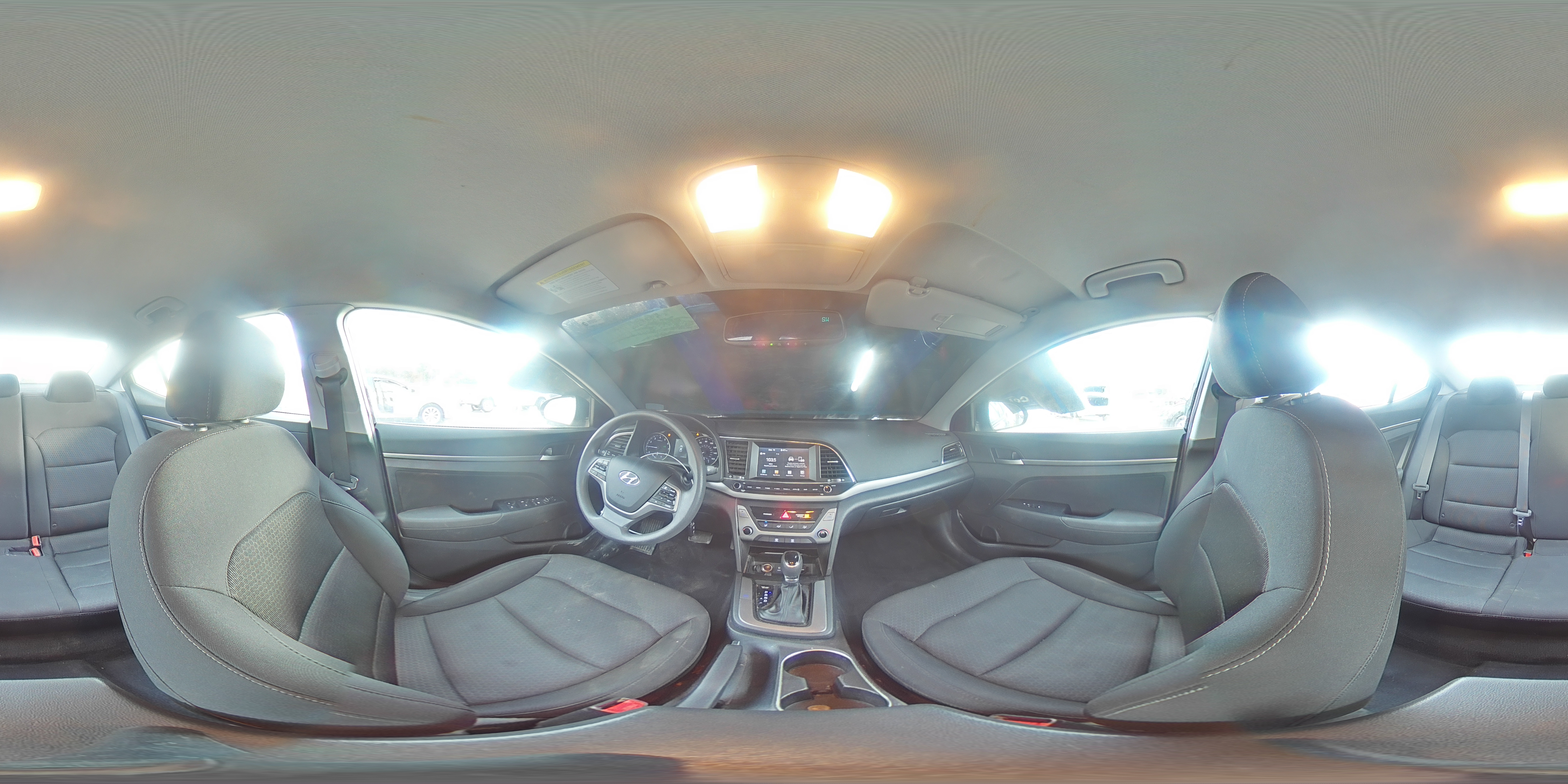 2018 Hyundai Elantra VIN 5NPD84LF8JH396703 Copart auction photo, front end damage thumbnail 14