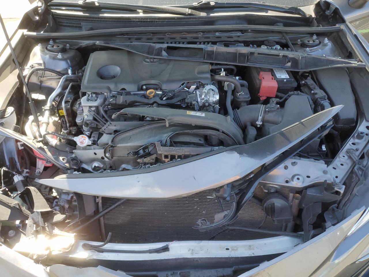 2021 Toyota Camry VIN 4T1C11AK4MU523371 Copart auction photo, front end damage thumbnail 11