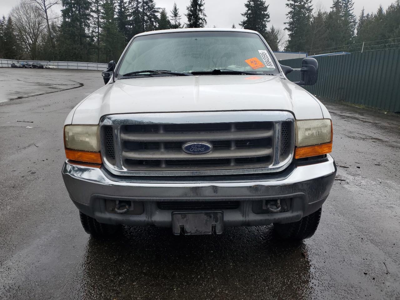1999 Ford F250 VIN 1FTNX21F5XEA70817 Copart auction photo, rear end damage thumbnail 5
