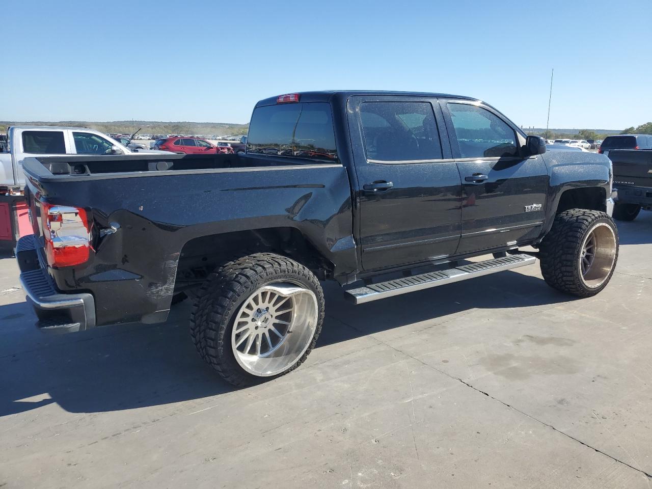 2017 Chevrolet Silverado VIN 3GCPCREC0HG226138 Copart auction photo, rear end damage thumbnail 3