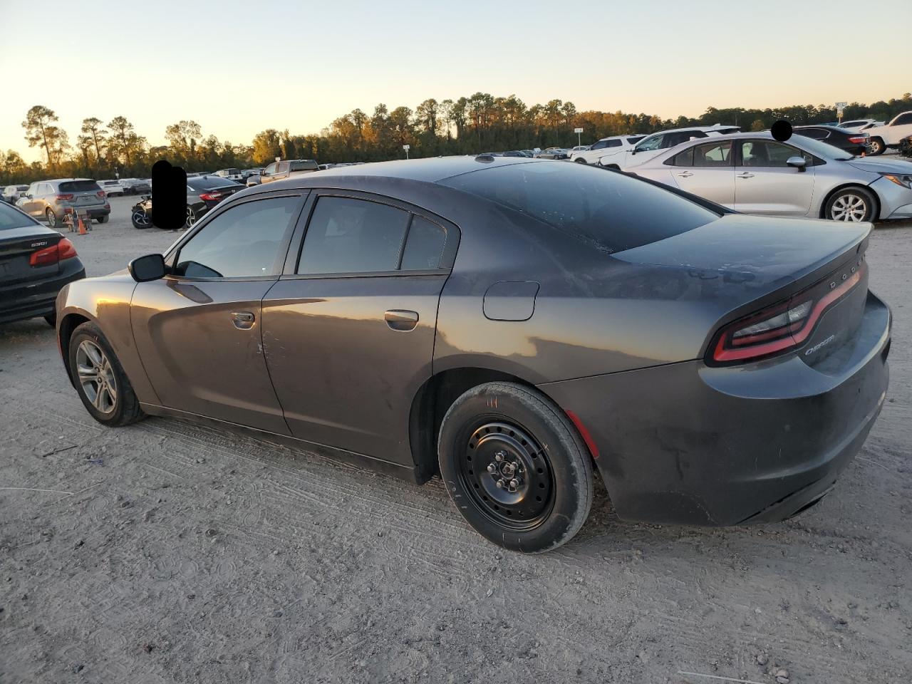 2019 Dodge Charger VIN 2C3CDXBG6KH745567 Copart auction photo, vandalism damage thumbnail 2