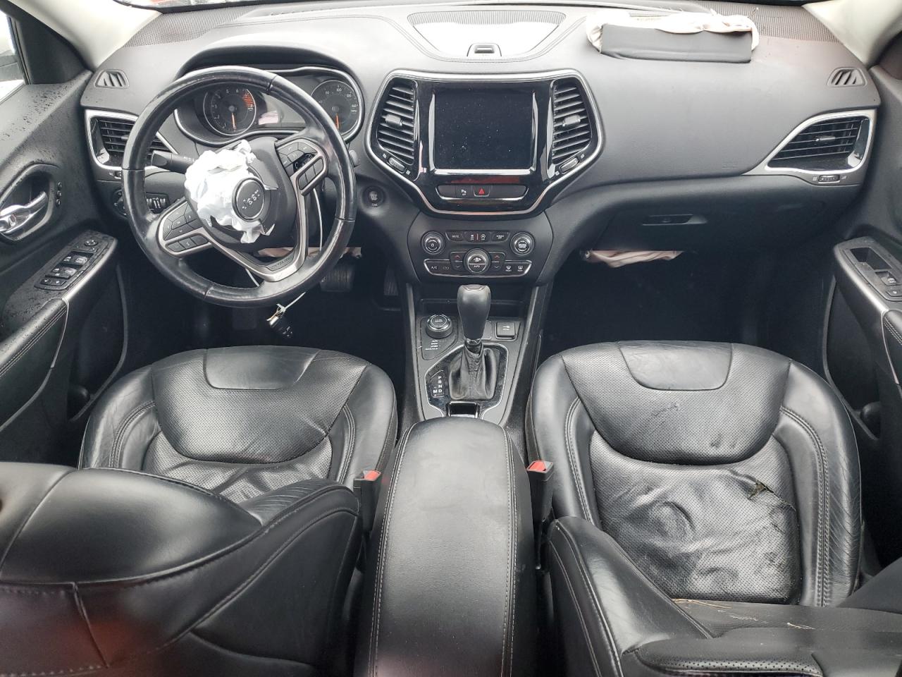 2019 Jeep Grand Cherokee VIN 1C4PJMDX2KD106973 Copart auction photo, front end / side damage thumbnail 8