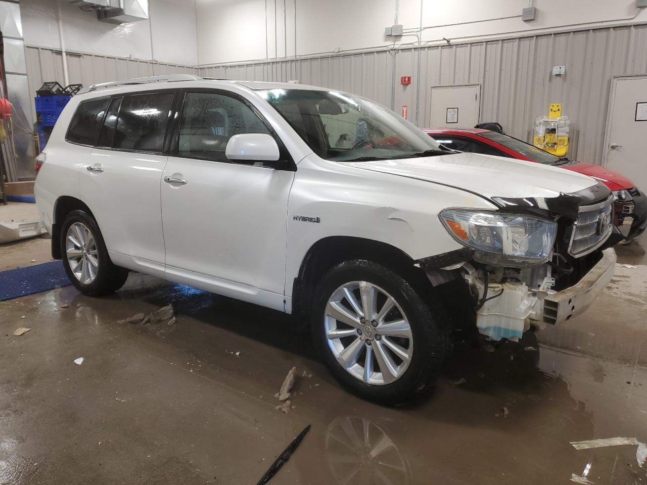 2008 Toyota Highlander VIN JTEEW44AX82004521 Copart auction photo, front end damage thumbnail 4