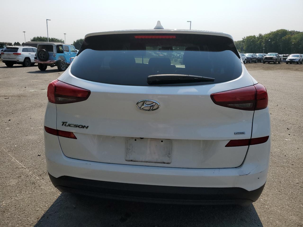 2019 Hyundai Tucson VIN KM8J2CA46KU973358 Copart auction photo, front end / side damage thumbnail 6