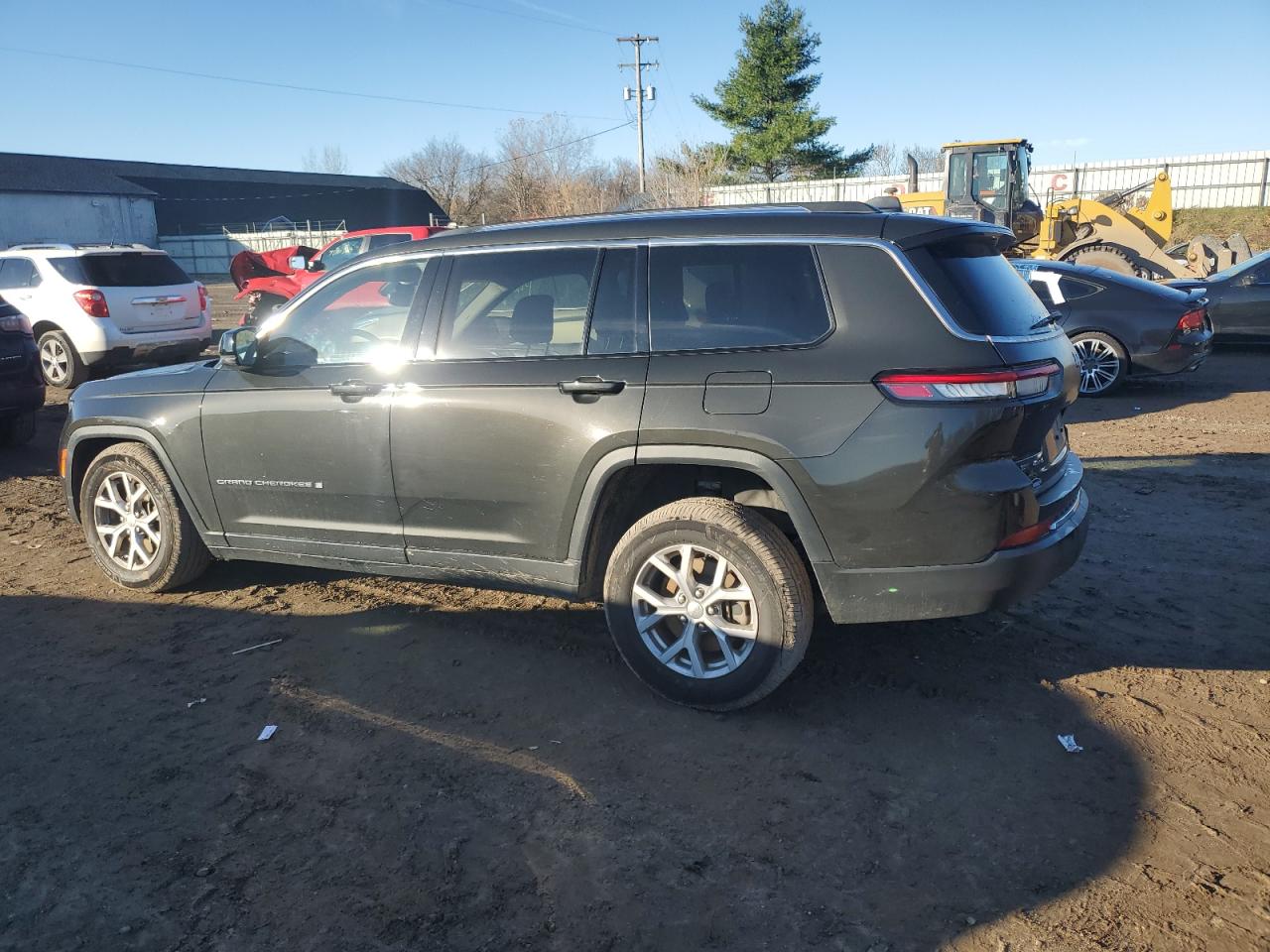 2021 Jeep Grand Cherokee VIN 1C4RJKBG5M8212202 Copart auction photo, side damage thumbnail 2