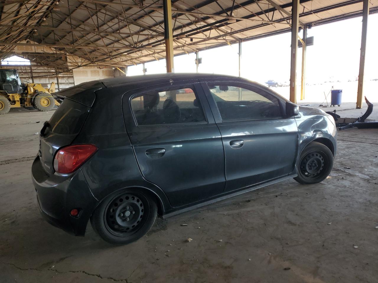 2014 Mitsubishi Mirage VIN ML32A3HJ2EH007502 Copart auction photo, front end / side damage thumbnail 3