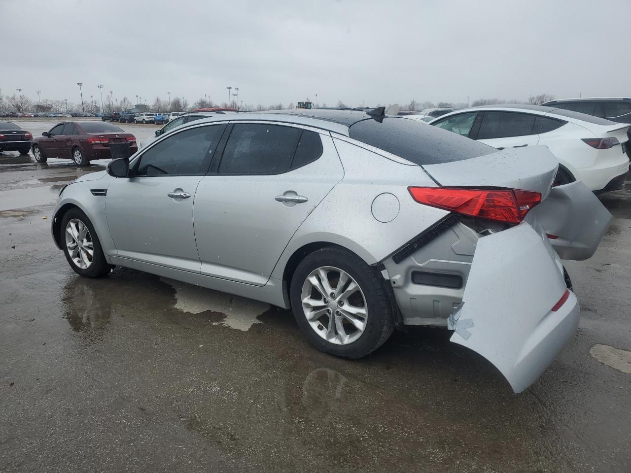 2012 KIA Cadenza VIN 5XXGN4A72CG055863 Copart auction photo, rear end / front end damage thumbnail 2