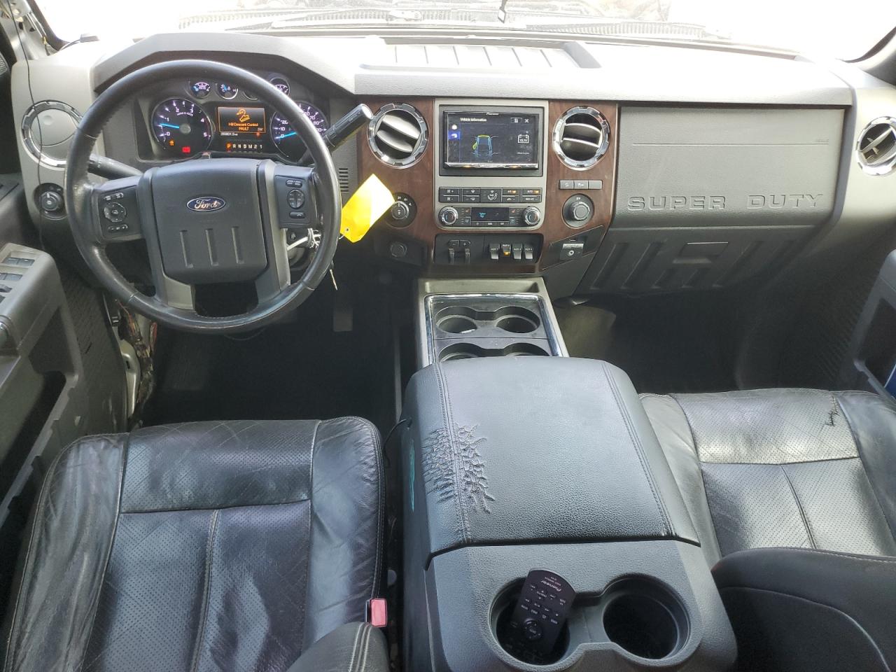 2012 Ford F250 VIN 1FT7W2BT1CED24002 Copart auction photo, rear end / side damage thumbnail 8
