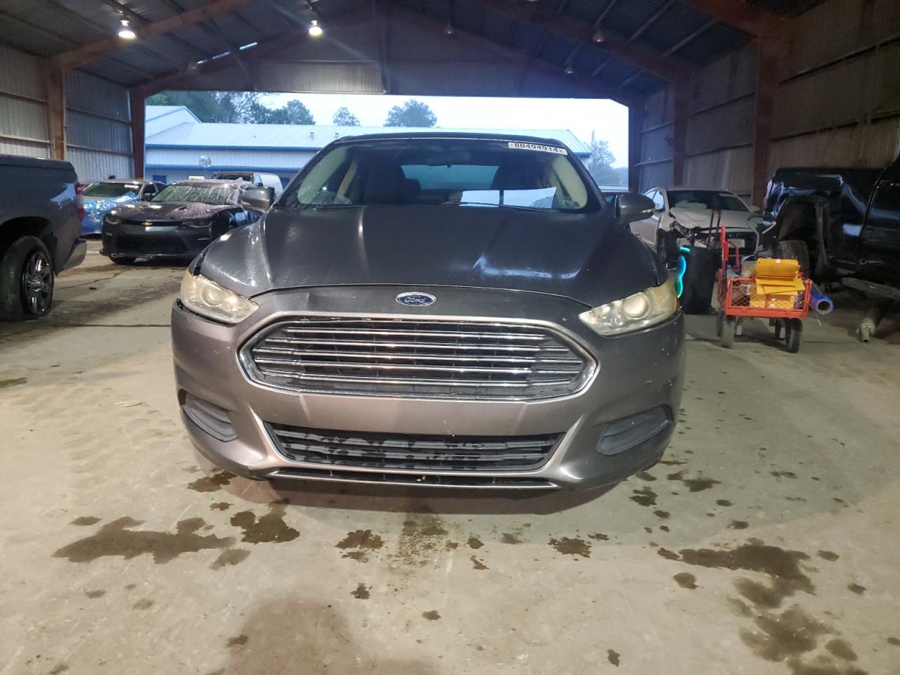 2013 Ford Fusion VIN 3FA6P0H70DR101168 Copart auction photo, rear end damage thumbnail 5