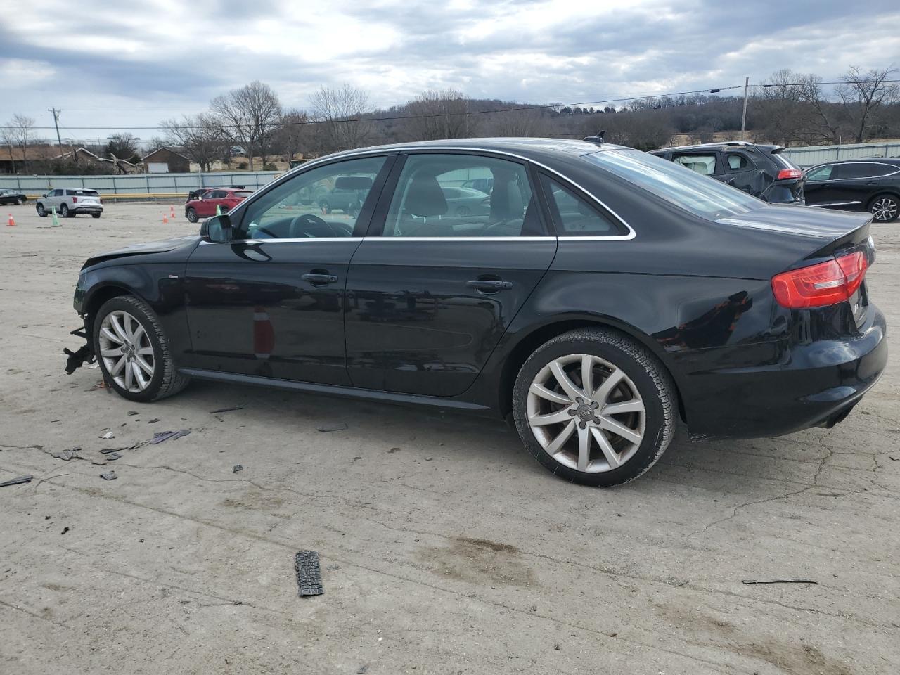 2014 Audi A4 VIN WAUAFAFL8EN015346 Copart auction photo, front end damage thumbnail 2
