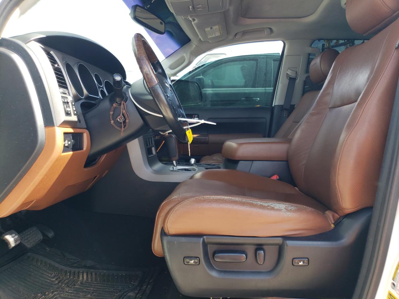2013 Toyota Tundra VIN 5TFFY5F12DX142041 Copart auction photo, undercarriage / rear end damage thumbnail 7