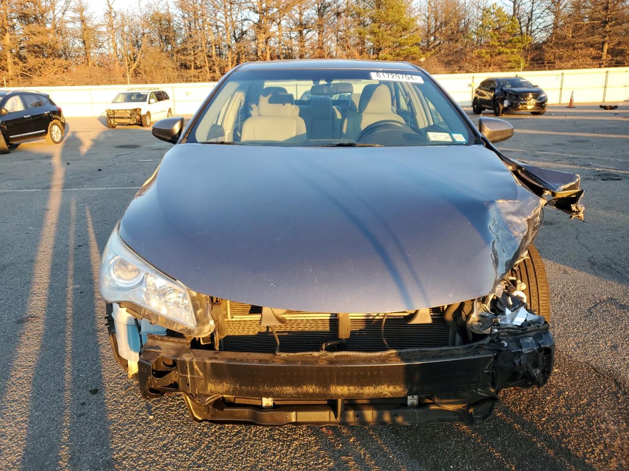 2016 Toyota Camry VIN 4T1BD1FK4GU178391 Copart auction photo, front end / minor dent/scratches damage thumbnail 5